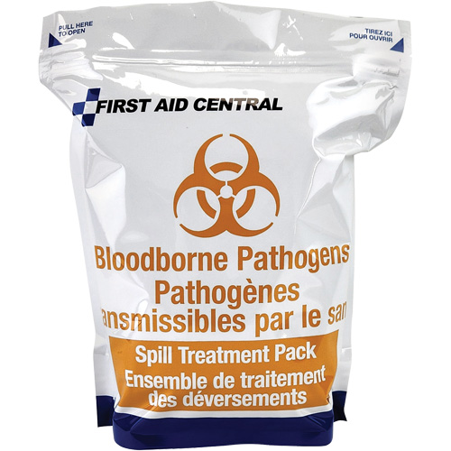 13-Piece Bloodborne Pathogens Refill Pack for Emergency Response First Aid Kit OCP Construction Supplies