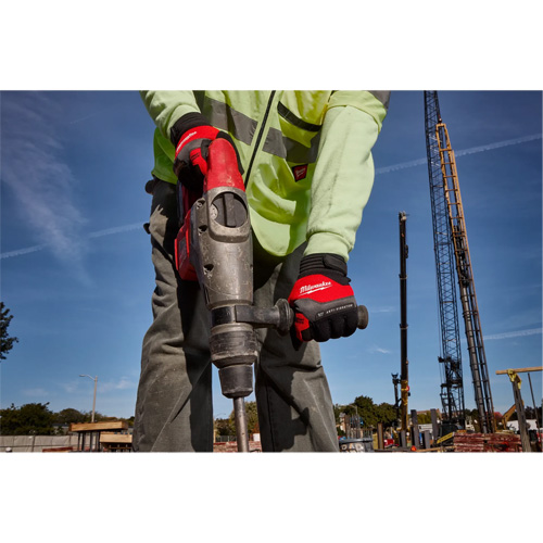 Gants de travail antivibration, Taille Petit, Paume Synth&eacute;tique OCP Construction Supplies