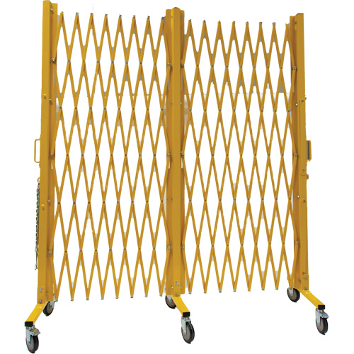 Barri&egrave;re extensible, 84" h x 20' lo, Jaune OCP Construction Supplies