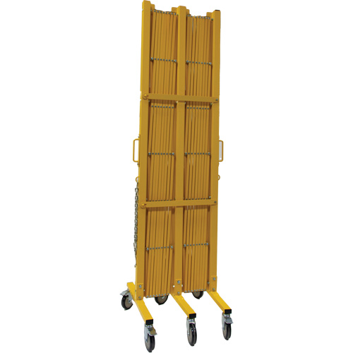 Barri&egrave;re extensible, 84" h x 20' lo, Jaune OCP Construction Supplies
