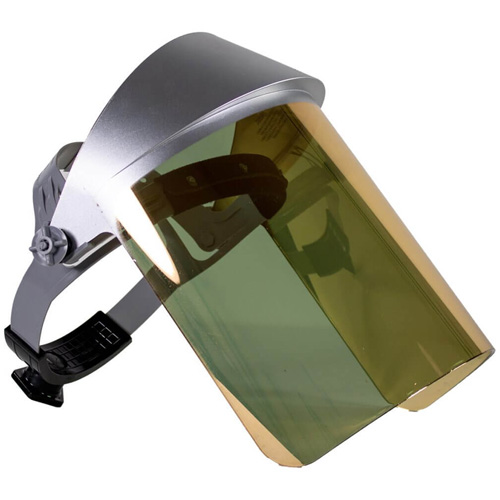 Visi&egrave;re r&eacute;fl&eacute;chissant la chaleur, Polycarbonate, Suspension Rochet OCP Construction Supplies