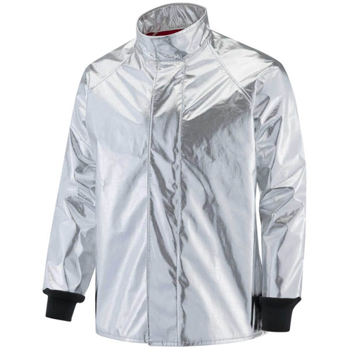 Heat Reflective Coat, 2X-Large, Aluminized PBI Kevlar&reg; OCP Construction Supplies