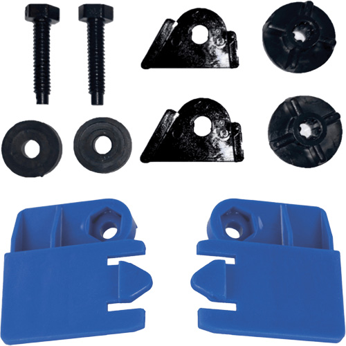 Jeu d'adaptateurs A4 bleu pour casques &agrave; fentes OCP Construction Supplies