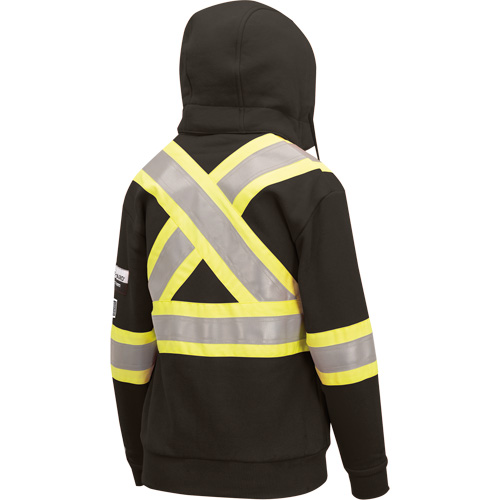 Heavyweight Safety Hoodie, Women's, X-Small, Black OCP Construction Supplies