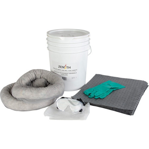 Premium Truck Spill Kit, Universal, Pail, 5 US gal. Absorbancy OCP Construction Supplies