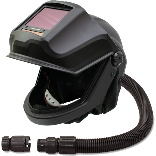DEFENDER Supplied Air Respirator Shield & Flip-Front Welding Helmet with ADF & Flow Adapter, Universal, Facepiece OCP Construction Supplies