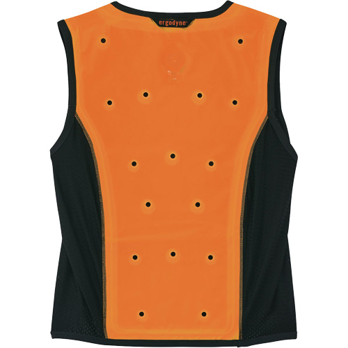 Veste de refroidissement &eacute;vaporatif Chill-Its 6685 avec fermeture &agrave; glissi&egrave;re, Moyen, Orange OCP Construction Supplies