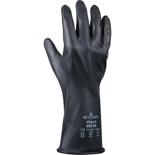 Gants r&eacute;sistant &agrave; l'acide & aux produits chimiques, Taille 2T-Grand/11, 12" lo, Caoutchouc butyle/Viton, 12 mils OCP Construction Supplies