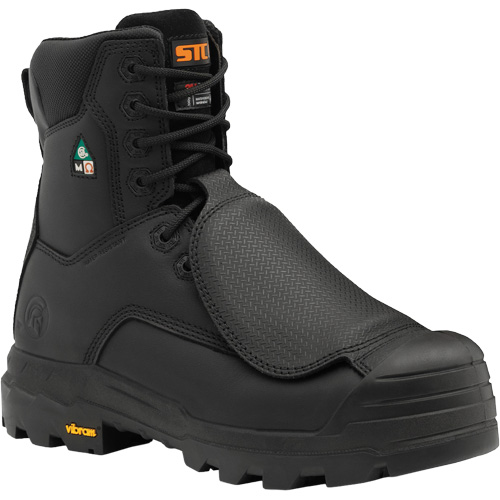 Bottes de travail Vulcan avec protecteur m&eacute;tatarsien &agrave; l'ext&eacute;rieur, Cuir, Taille 8, Imperm&eacute;able OCP Construction Supplies
