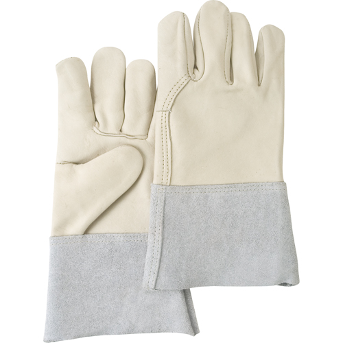 Standard-Duty Work Gloves, Large, Grain Cowhide Palm OCP Construction Supplies