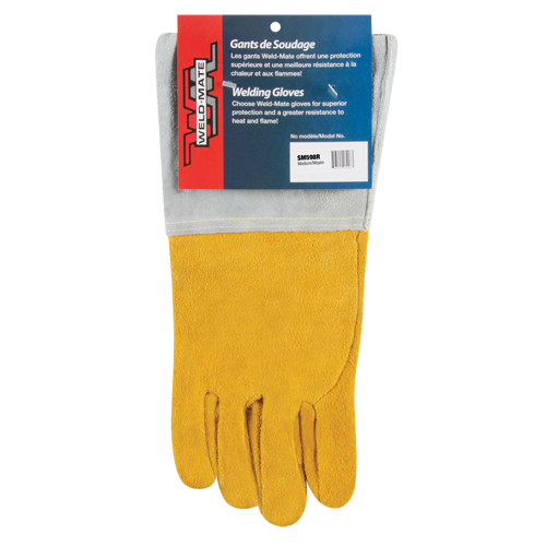 Superior Fit TIG Welding Gloves, Split Deerskin, Size Medium OCP Construction Supplies