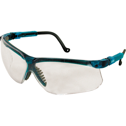 Lunettes de s&eacute;curit&eacute; Uvex Genesis, Lentille Transparent, Anti-&eacute;gratignures, R&eacute;pond ou surpasse la norme CSA Z94.3 OCP Construction Supplies