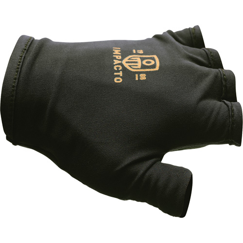 Gants antichocs sans doigts, main gauche, T-petit, Paume en Cuir refendu, Poignet &agrave; enfiler OCP Construction Supplies