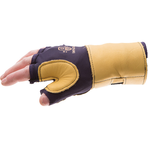 Gants de protection sup&eacute;rieure contre les impacts & les microtraumarismes r&eacute;p&eacute;t&eacute;s, main droite, Taille T-petit, Paume Cuir fleur OCP Construction Supplies