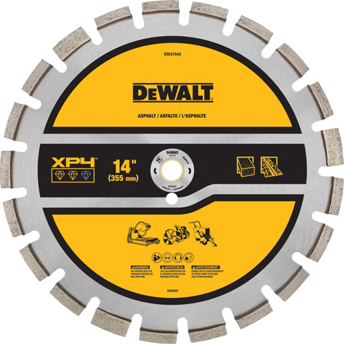 Lame au diamant segment&eacute;e pour asphalte XP4 OCP Construction Supplies