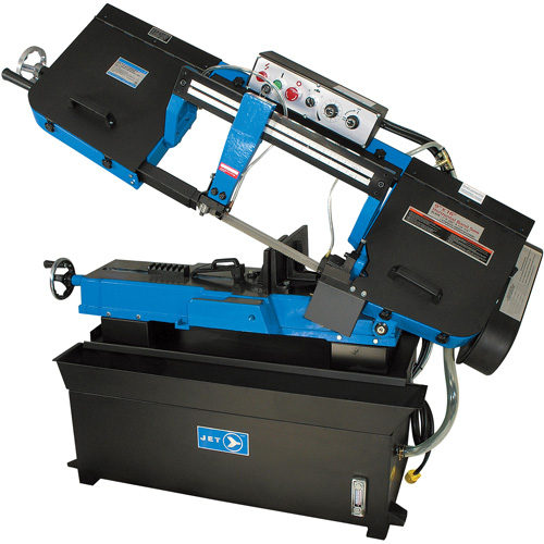 JHBS-916 Metal Bandsaw, Horizontal, 9" Round and 1-3/8" x 16" - 9" x 12" Rectangular Cutting Capacity OCP Construction Supplies