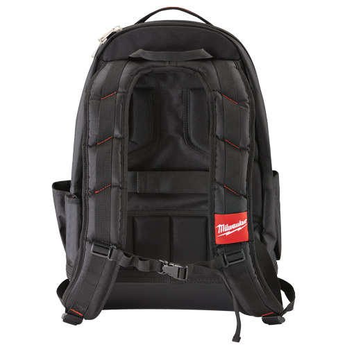 Jobsite Backpack, 20" L x 16" W, Black, Ballistic OCP Construction Supplies