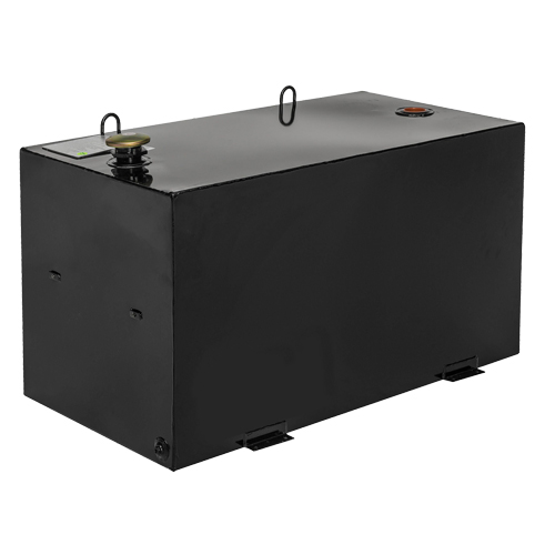 R&eacute;servoir de transfert pour carburant en acier, Acier, Capacit&eacute; 100 gal., Noir OCP Construction Supplies