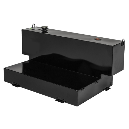 Steel Fuel Transfer Tank, Steel, 100 Gal. Capacity, Black OCP Construction Supplies