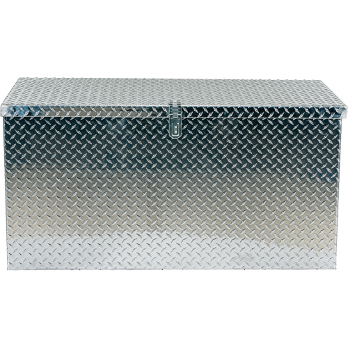 Boîte &agrave; outils portative en t&ocirc;le larm&eacute;e d'aluminium, 25-1/16" P x 49-1/4" la x 24" h, Argent OCP Construction Supplies