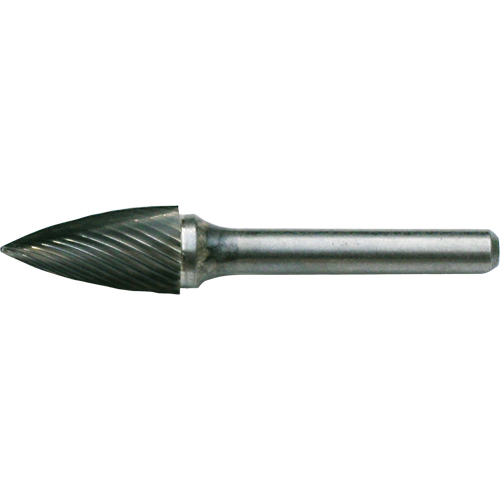 Fraises au carbure solide - Arboriforme avec extr&eacute;mit&eacute; en pointe CLEVELAND, , 3/16" dia., 1/8" Tige, 1/2" Prof. de la coupe OCP Construction Supplies
