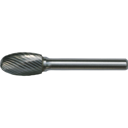 Fraises au carbure solide - Forme ovale CLEVELAND, SE-3, 3/8" dia., 1/4" Tige, 5/8" Prof. de la coupe OCP Construction Supplies
