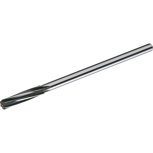 CLEVELAND Straight Shank, Spiral Flute Chucking Reamers, Bright Finish, 23/32" Dia., High Speed Steel OCP Construction Supplies