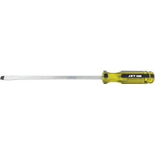 Slot Jumbo Handle Screwdriver, 3/8", 10" L, Plastic Handle OCP Construction Supplies
