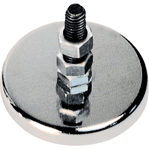Aimants ronds &agrave; profil bas, dia. 2-5/8", Force de 41  lb OCP Construction Supplies
