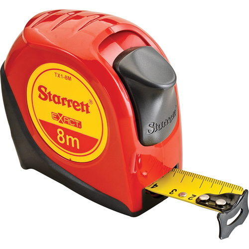 Long Measuring Tape , 1" x 8 m, Millimetres Graduations OCP Construction Supplies