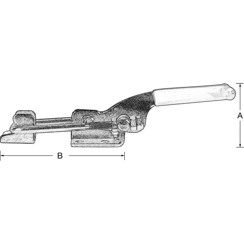Latch Clamps, 360 lbs. Clamping Force OCP Construction Supplies