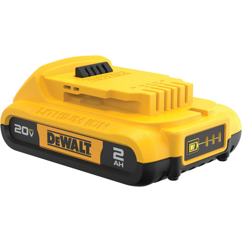 Bloc-piles 20 V Max* Compact XR, Lithium-ion, 20 V, 2 A OCP Construction Supplies
