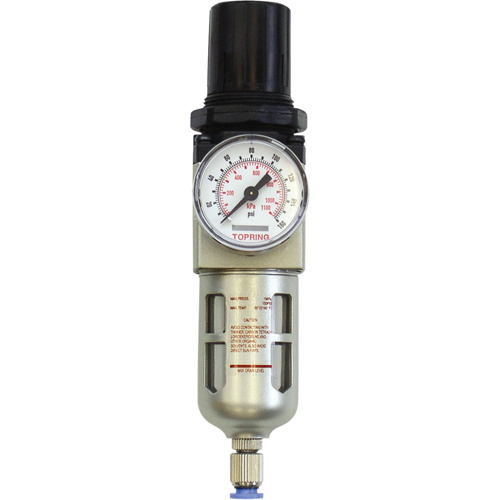 Modular Filter/Regulator, 1/2" NPTF, 150 PSI, 1.6 fl.oz. Capacity OCP Construction Supplies