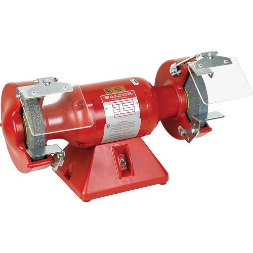 Industrial Bench Grinder, 7" Wheel Diameter, 0.5 HP, 3600 RPM OCP Construction Supplies