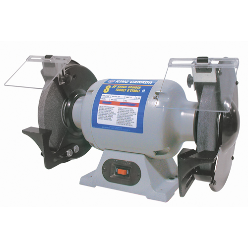 Bench Grinders, 8" Wheel Diameter, 1-1/2 HP, 3450 RPM OCP Construction Supplies