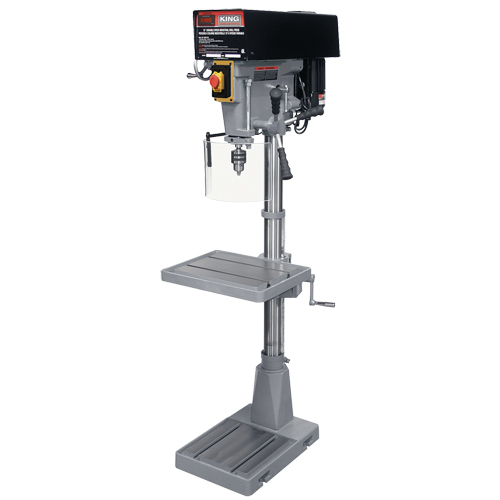 Floor Drill Presses, 15", 5/8" Chuck, 5000 RPM OCP Construction Supplies