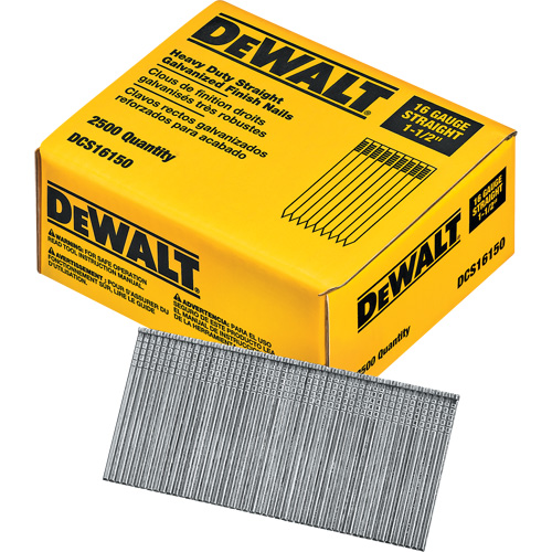 16 Gauge Straight Finish Nails OCP Construction Supplies