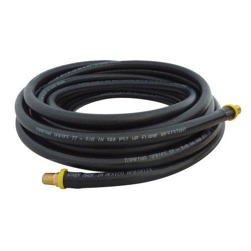 Tuyau Lock-On Topflex, Air/Eau, Caoutchouc, 1/4" dia., 500' OCP Construction Supplies