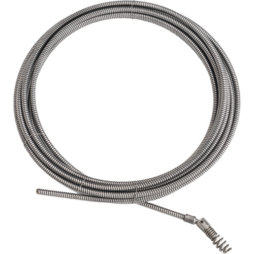 5/16" (8mm) X 50' (15.2 m) Cable with Drop Head Auger #C-22 OCP Construction Supplies