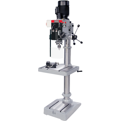 Gearhead Drilling Machines, 1/2" Chuck, 6 Speed(s), 21-3/4" W x 19-1/2" L, #3 Morse OCP Construction Supplies