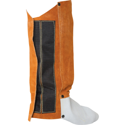 Leather Spats, 14" L, Lava Brown OCP Construction Supplies
