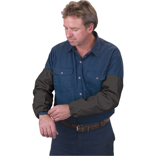 Flame Retardant Sleeves, 18" L, Black OCP Construction Supplies