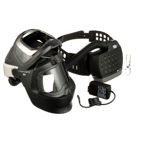 Adflo Powered Air Purifying Respirator, Welding Helmet, Lithium-Ion Battery OCP Construction Supplies