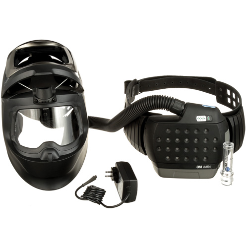 Adflo Powered Air Purifying Respirator, Welding Helmet, Lithium-Ion Battery OCP Construction Supplies