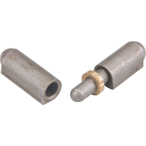 Weld-On Hinge, 0.315" Dia. x 1.575" L, Mild Steel w/Fixed Steel Pin OCP Construction Supplies