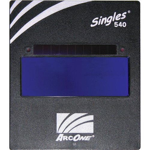 ArcOne&reg; Singles&reg; High Definition Auto-Darkening Welding Lens, 5" W x 4" H Viewing Area, For Use With ArcOne&reg; OCP Construction Supplies