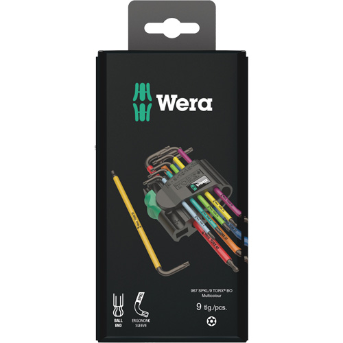 Jeu de cl&eacute;s en L, 9 mcx, Torx OCP Construction Supplies