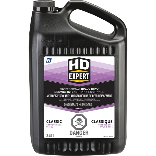 Antigel/liquide de refroidissement concentr&eacute; de s&eacute;rie lourde pour moteur diesel Turbo Power, 3,78 L, Gallon OCP Construction Supplies