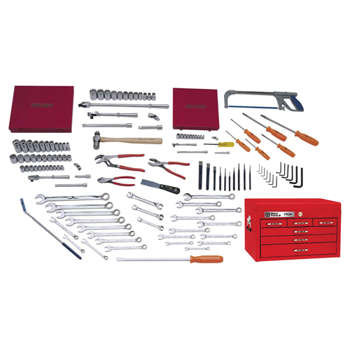 Jeu de d&eacute;marrage avec coffre sup&eacute;rieur, 132 morceaux OCP Construction Supplies
