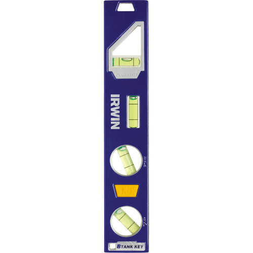 Niveau torpille robuste de s&eacute;rie 250, 9" lo, Aluminium, 4 fioles, Magn&eacute;tique OCP Construction Supplies